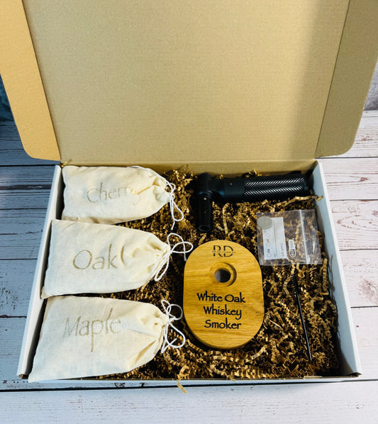 White Oak Whiskey Smoker