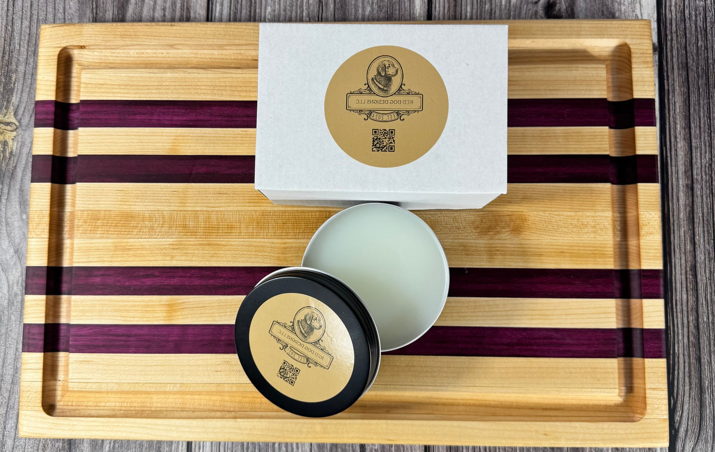 All Natural Wood Conditioning Wax For Cutting Boards, Cheese Boards ,Charcuterie Boards